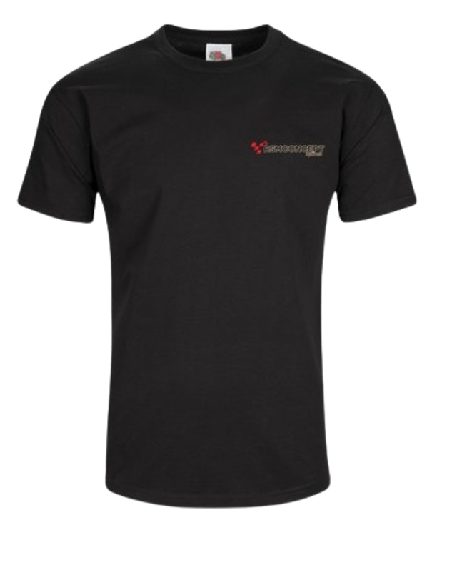 T-Shirt noir logo Or 