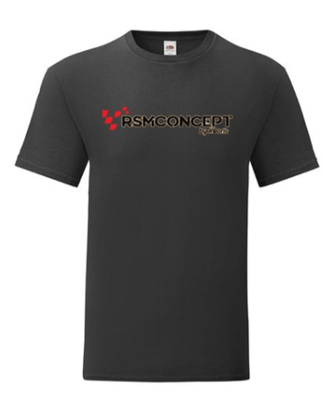 T-Shirt NOIR Doré