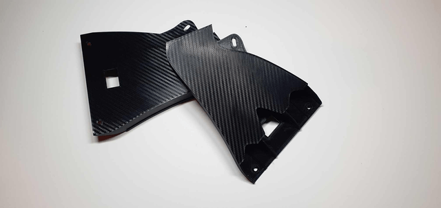 Paire écope de freins Clio 4 RS 