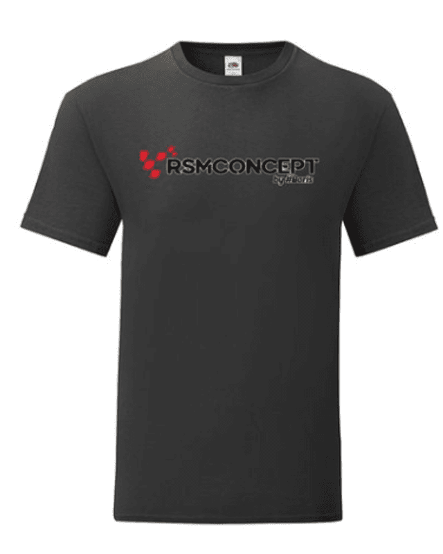 T-Shirt NOIR Doré