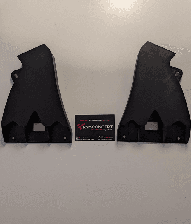 Paire écope de freins Clio 4 RS 